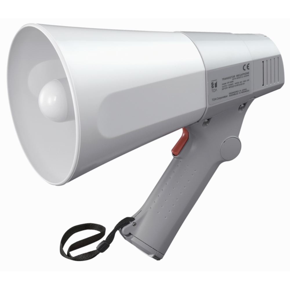 Handheld Megaphone with Whistle 6W Handheld Megaphone with Whistle 6W